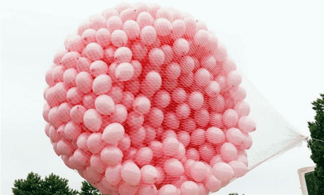 「pink boom」 浪漫的跨年夜! 一万个少女粉气球同时放落! 12月31 