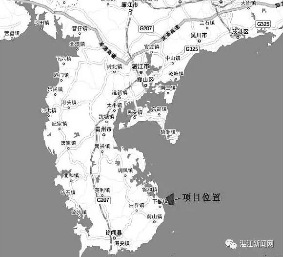 廉石線(東環大道)改線和廉江市中醫院遷建工程開工啦!