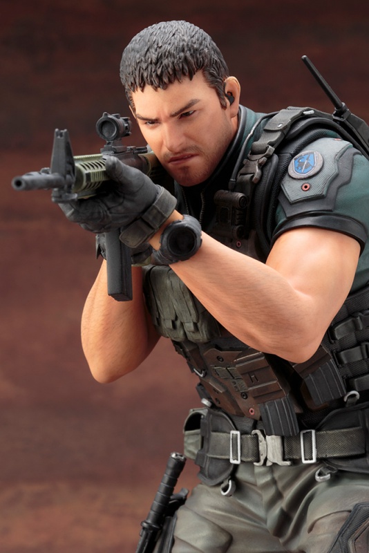 寿屋artfx生化危机复仇16克里斯chrisredfield