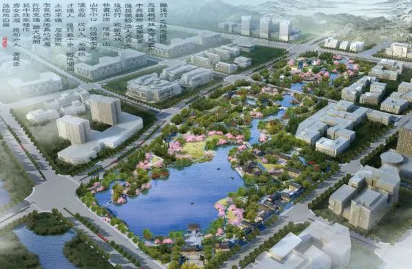 該項目為桃花湖公園一期工程,計劃於2021年建成.