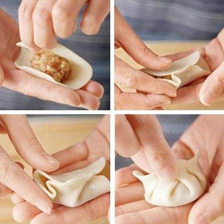 包饺子和面的方法图片