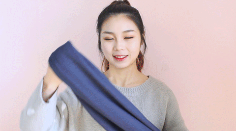 你的围巾真的系对了吗?看看明星们最爱的8种围巾围法,实在是美哭了!