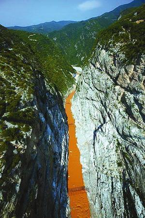 东庄水库淳化淹没区域图片