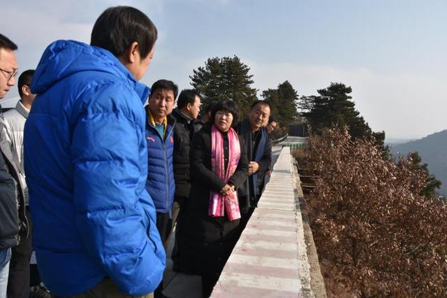 國家體育總局專家組考察十四屆全運會山地自行車比賽場地