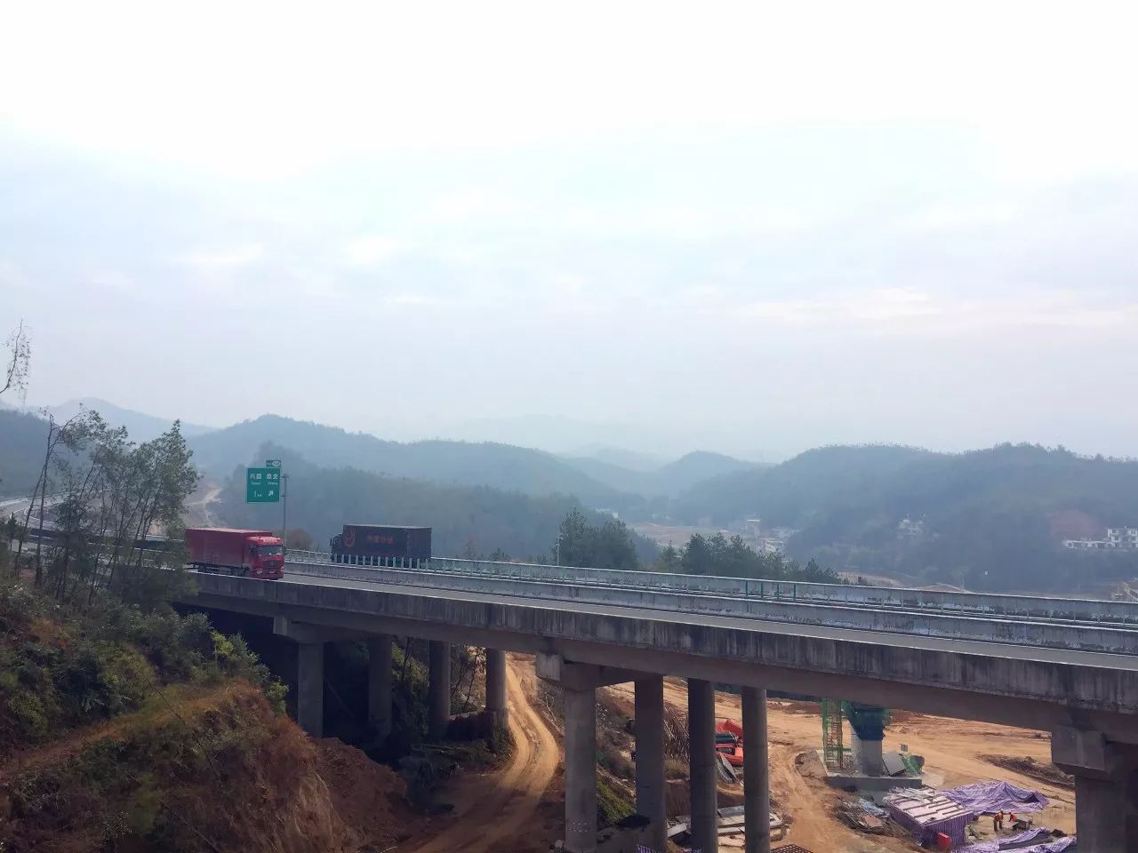 兴赣北延高速公路图片