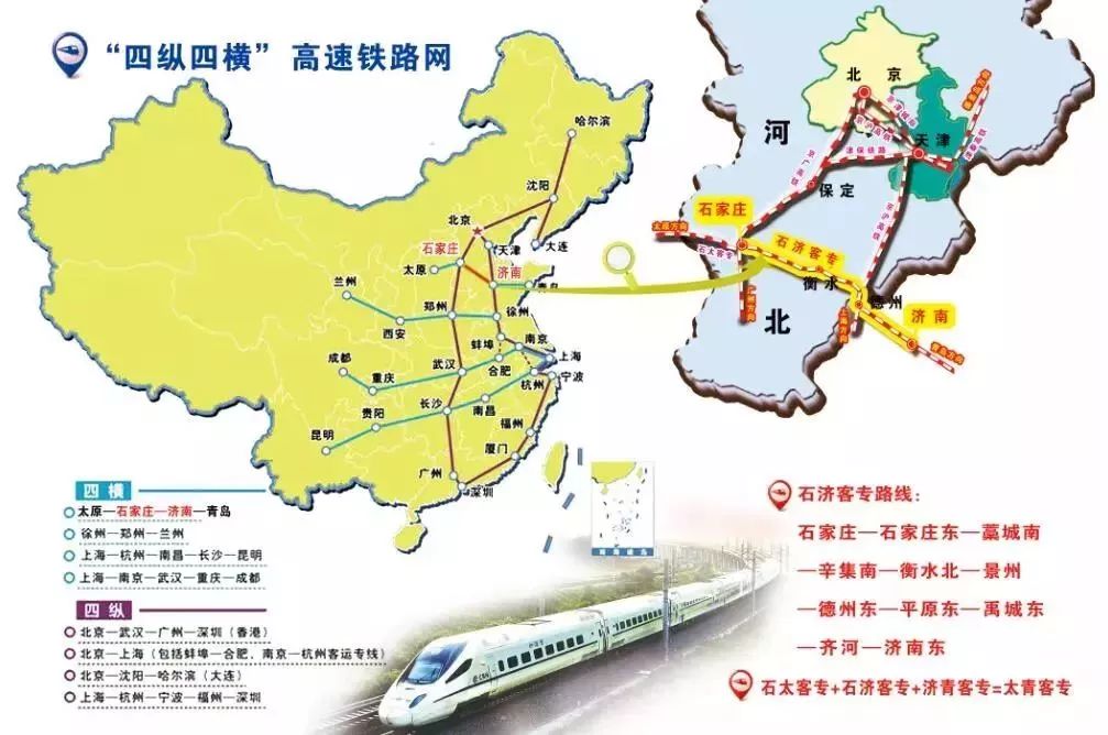 中国四大铁路干线图片