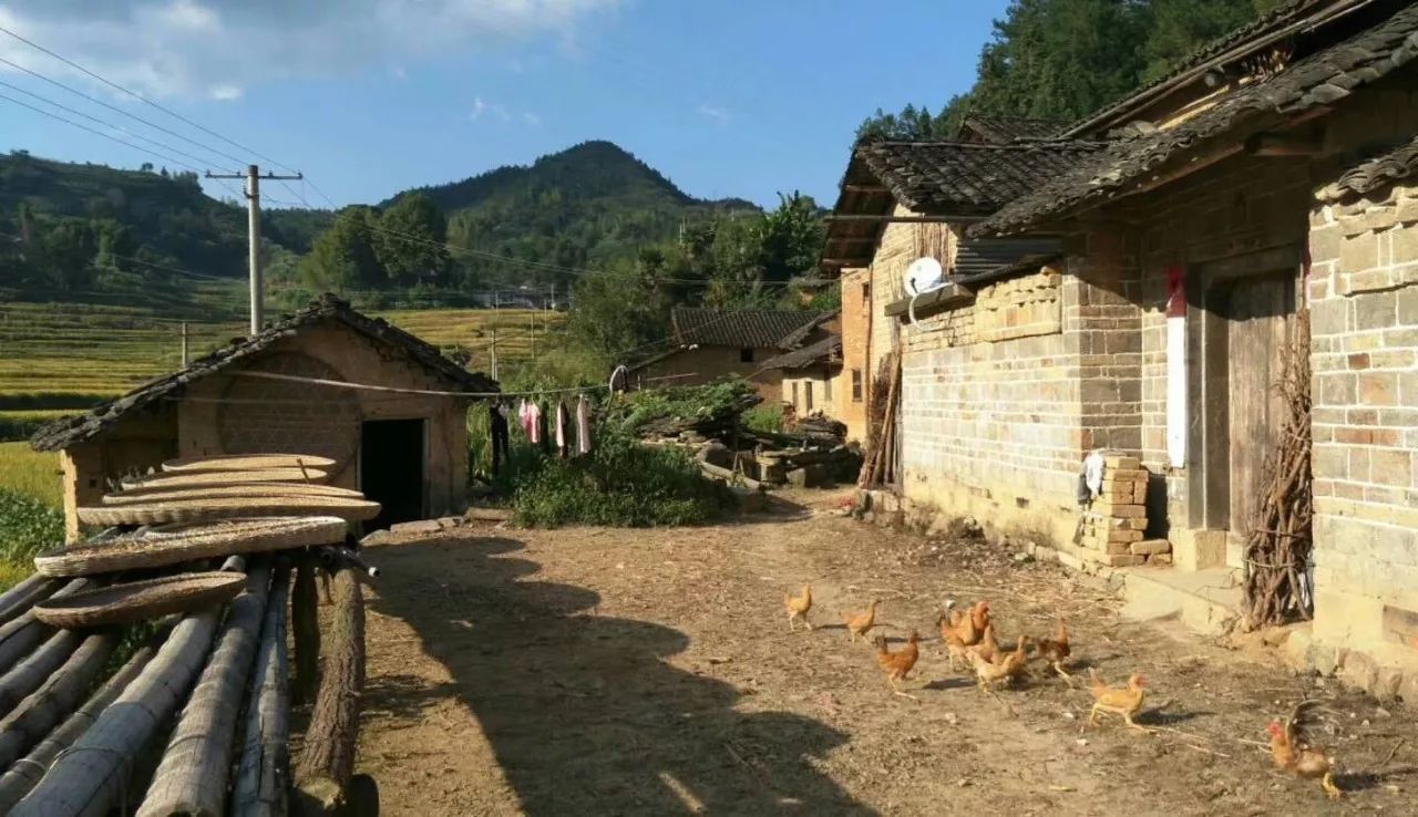 真实农村风景图片怀旧图片