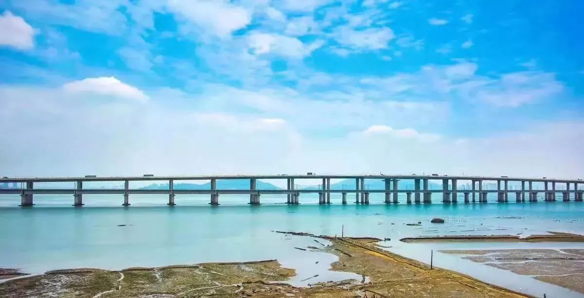 高集海堤,集杏海堤的跨海段,高崎站至集美学村站,最重要的是小伙伴们6