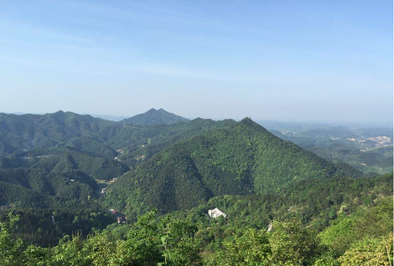 旅遊休閒度假區——十牛峰.雁湖西北方不遠處的車江鎮,有座海拔514.