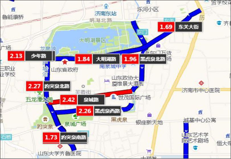 濟南市民注意了元旦期間大明湖動物園等周邊停車場將關閉高速不免費