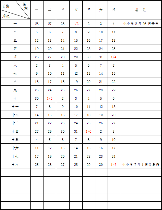 2018常州市中小學寒假放假時間表出爐啦!家長們安排起來