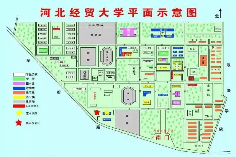 山东经贸职业学院地图图片