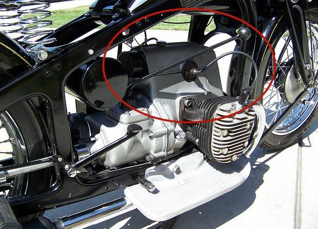 摩托车启动杆安装图解图片