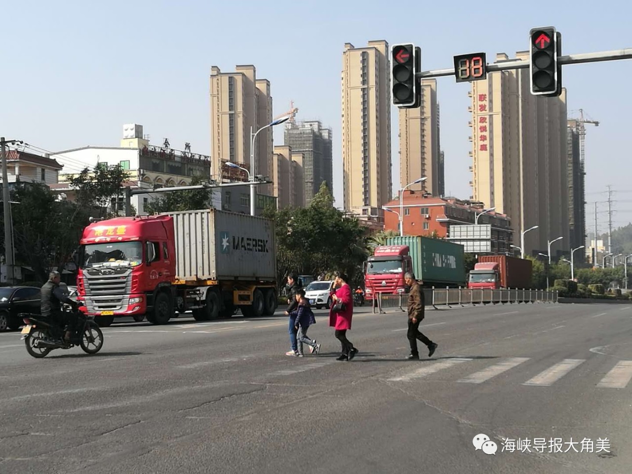 【關注】臺商區主要路段限行首日,大貨車的表現是這樣的