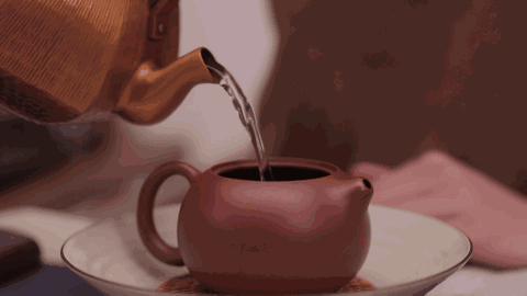 茶壶倒水动态图图片