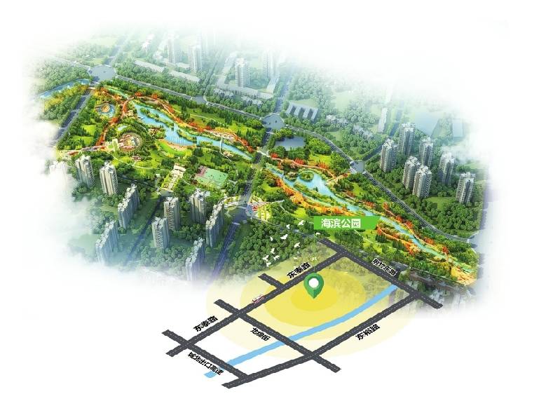 环城生态区将形成约500公里环城天府绿道 三环内最大"海滨公园"开建