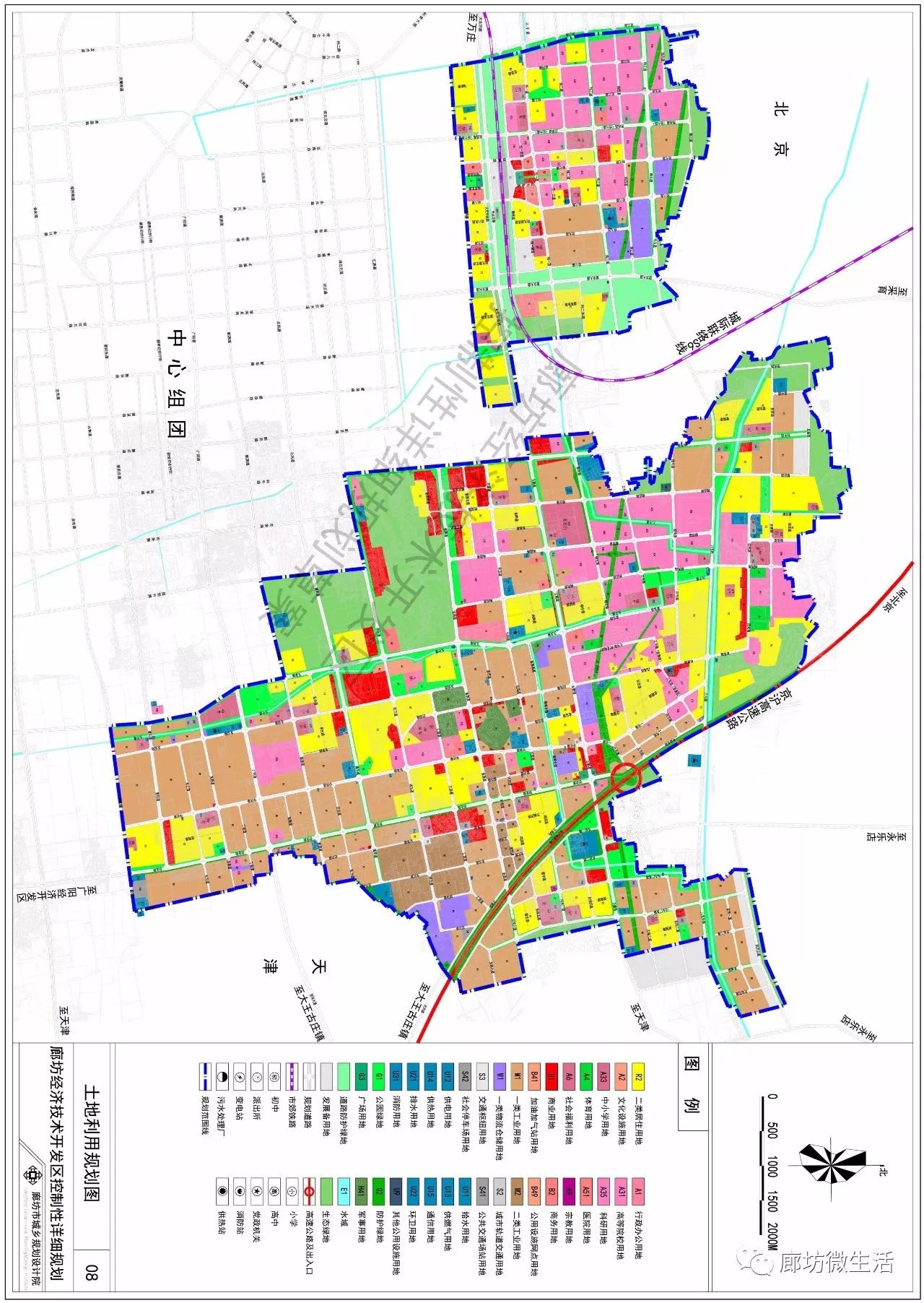 廊坊市开发区地图图片
