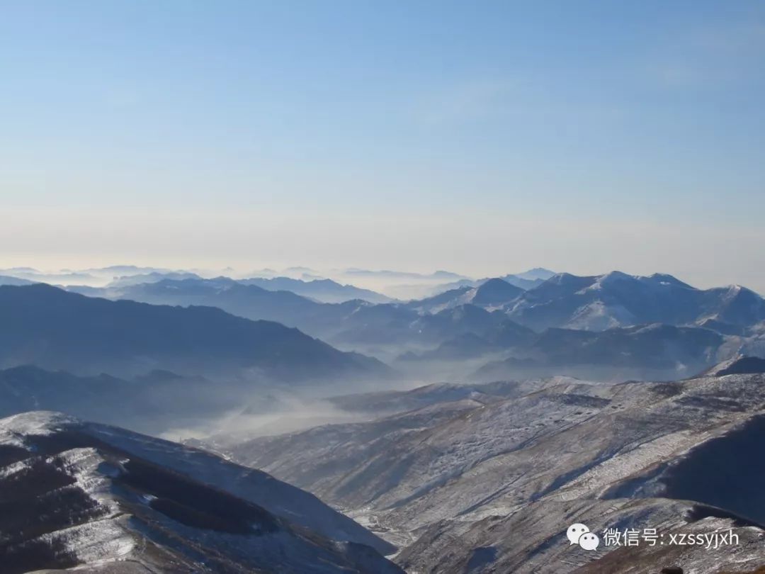 冬天上不了五臺山臺頂的朋友看這裡可過眼癮