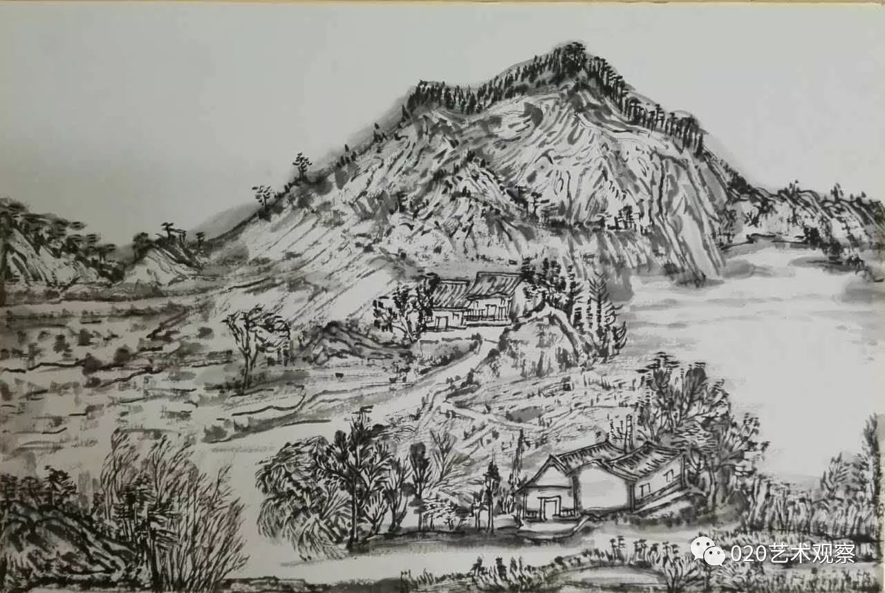 罗浮山绘画图片