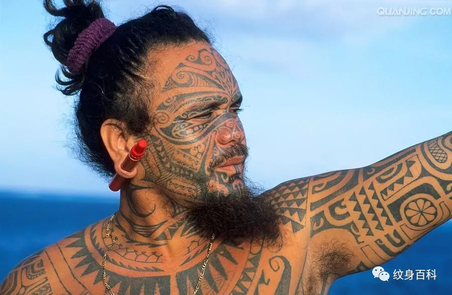 世界纹身文化解读毛利食人族的神圣纹身tomoko