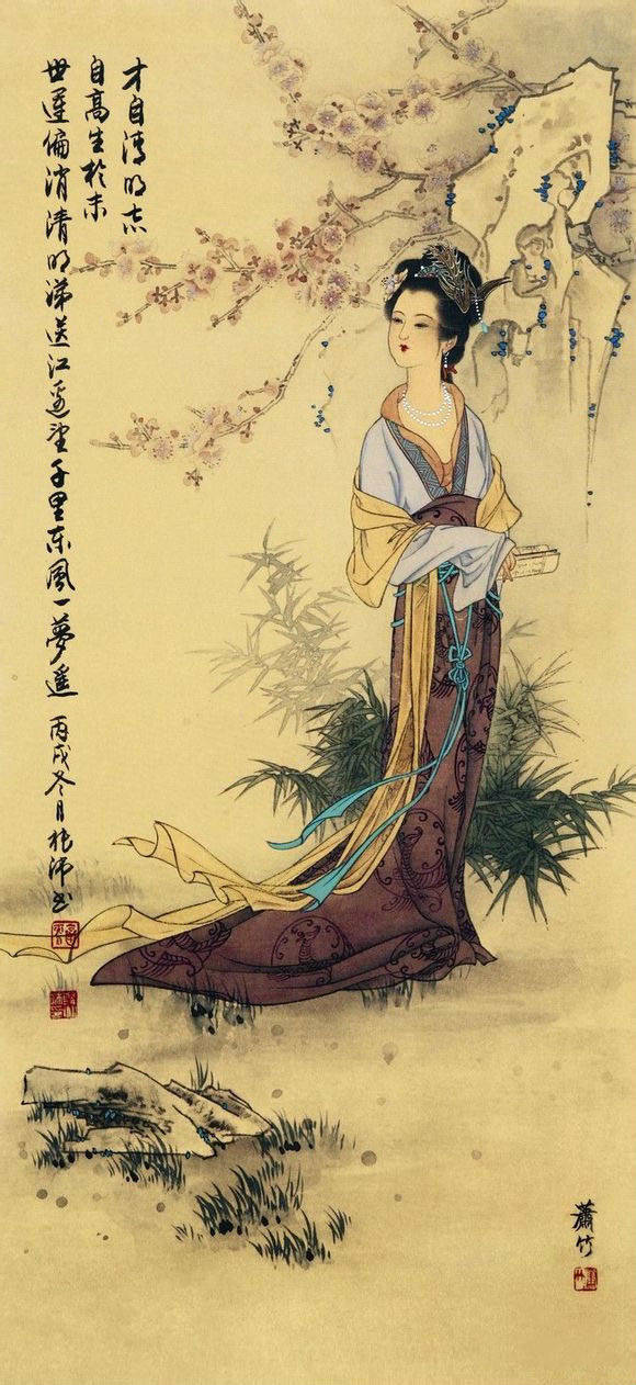 中国古代十大美人画像图片