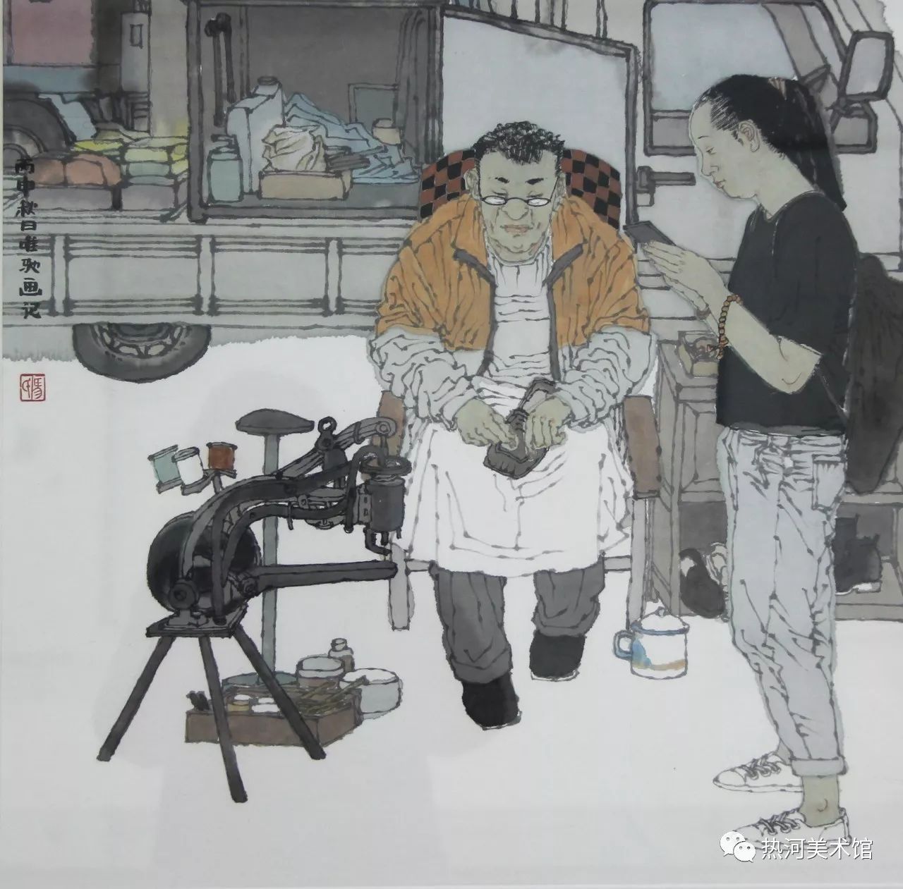 热河美术馆展讯马唯驰李一唯国画作品展