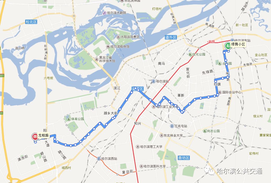 71路线路图图片