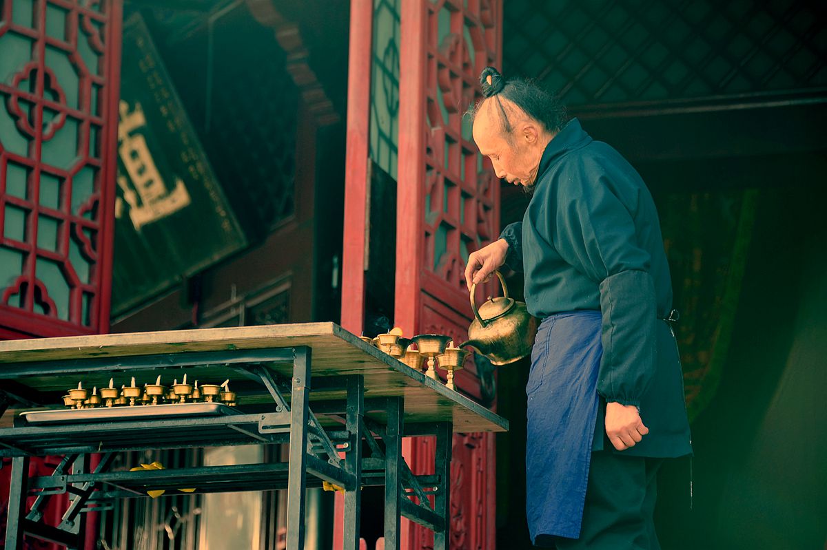 青城山道士图片