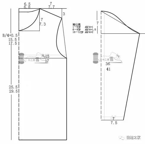 宝宝秋衣秋裤裁剪图90图片