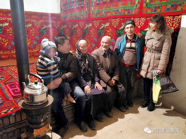 这个冬天库木西力克乡10村因有新疆农科院综合试验场亲戚的到来变得