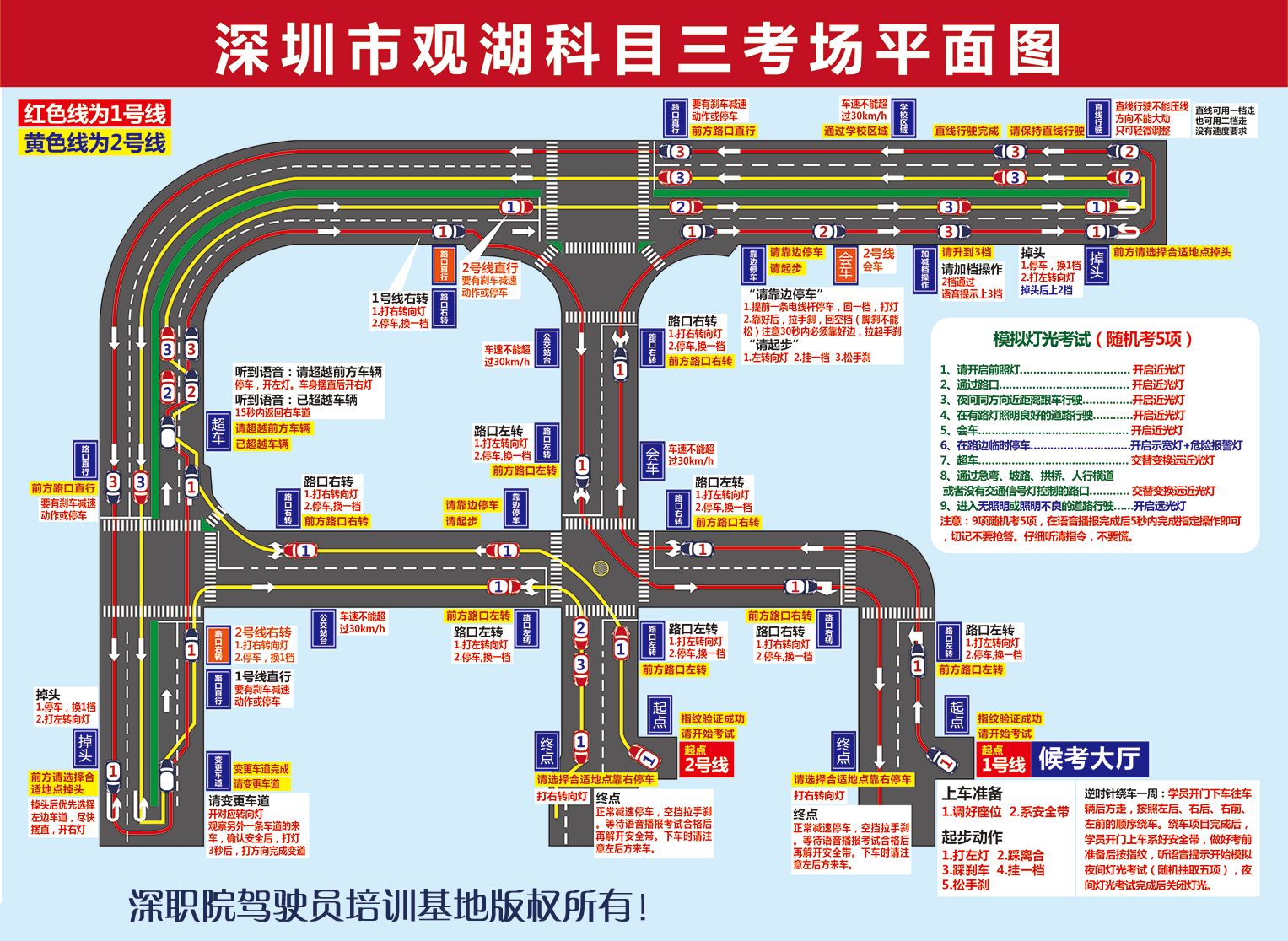 灌南县科目三考场地图图片