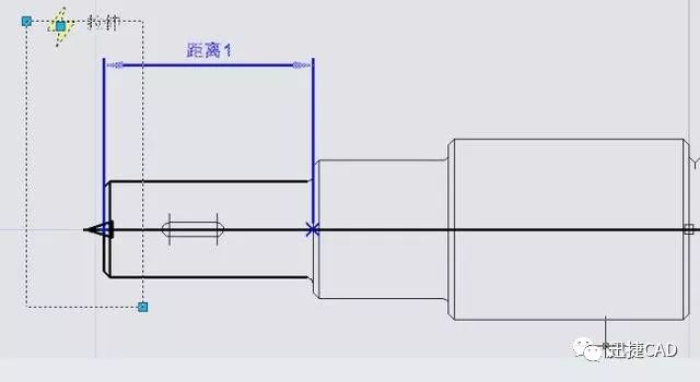 动态图块中的链动作在cad绘制图中怎么去进行设置