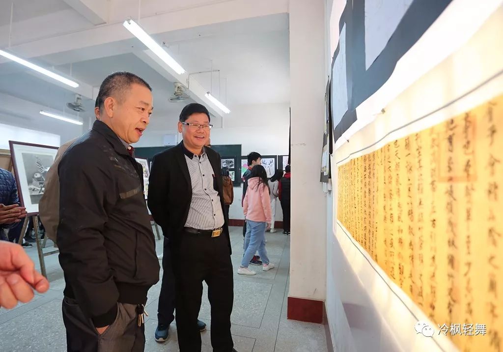 高水平五華縣高級中學琴江中學五華中學等舉辦書畫展內容豐富