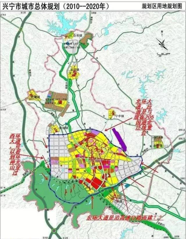 兴宁东环大道按一级标准,双向六车道建设