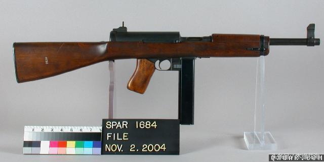 三种二战美国罕见的冲锋枪