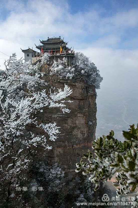 2018陇上峨嵋——雪域鸡峰山,徽成第一景,美爆了!(高清组图)