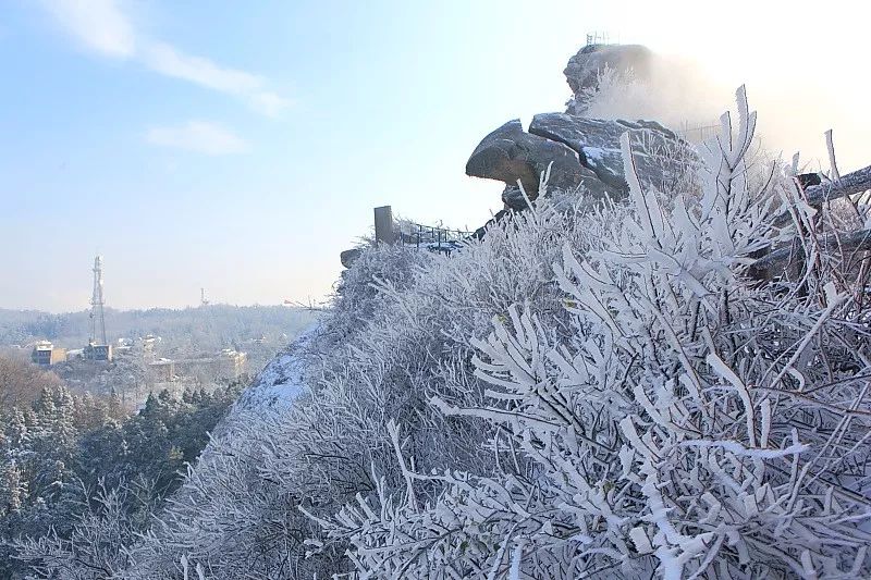 信阳鸡公山图片来自开封大宋御河微信都说雪中的汴梁城是画中画,瑞雪