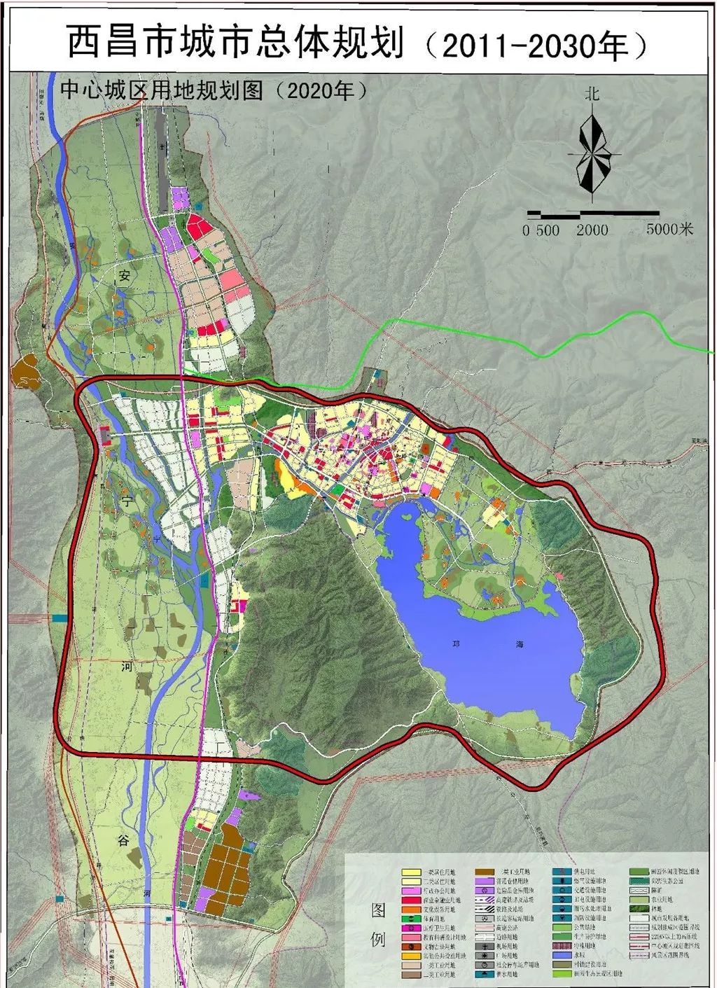 西昌市北环线项目最新进展情况这些地方要先拆迁