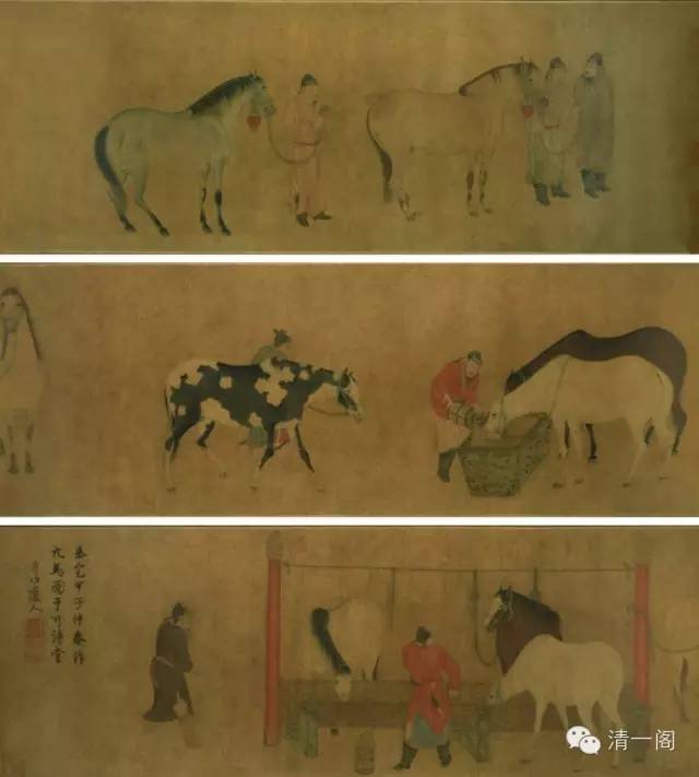 元代画马大家任仁发