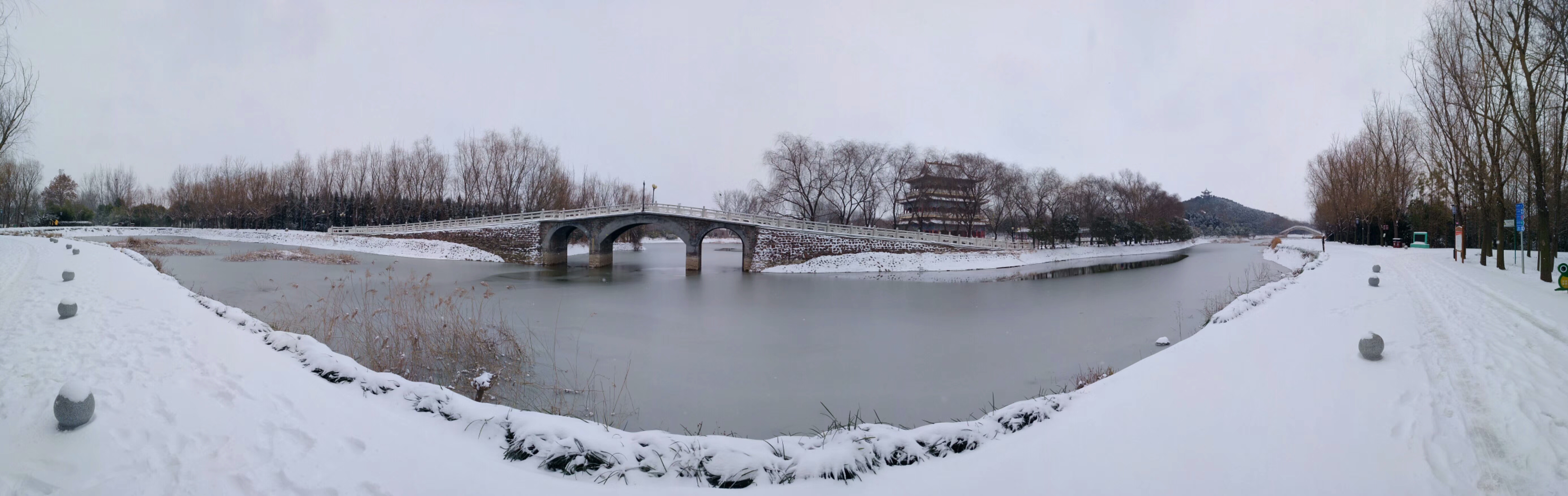 2018年的初雪大河南最美的雪景都在这儿了豫记