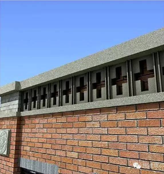 砖砌阳台护栏图片