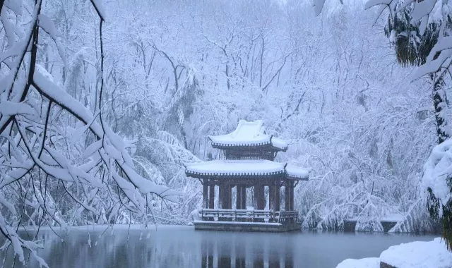 琅琊山冬天的景色图片