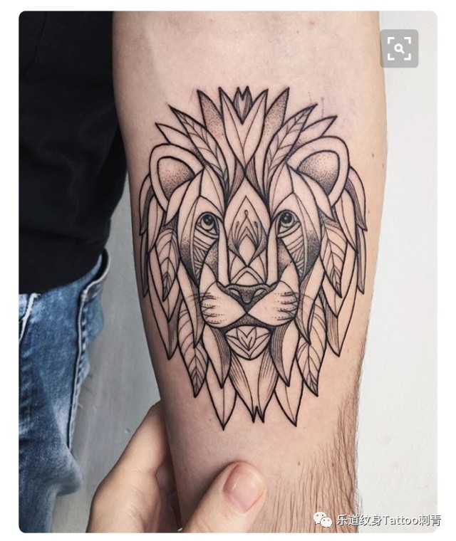 十二星座之狮子座纹身