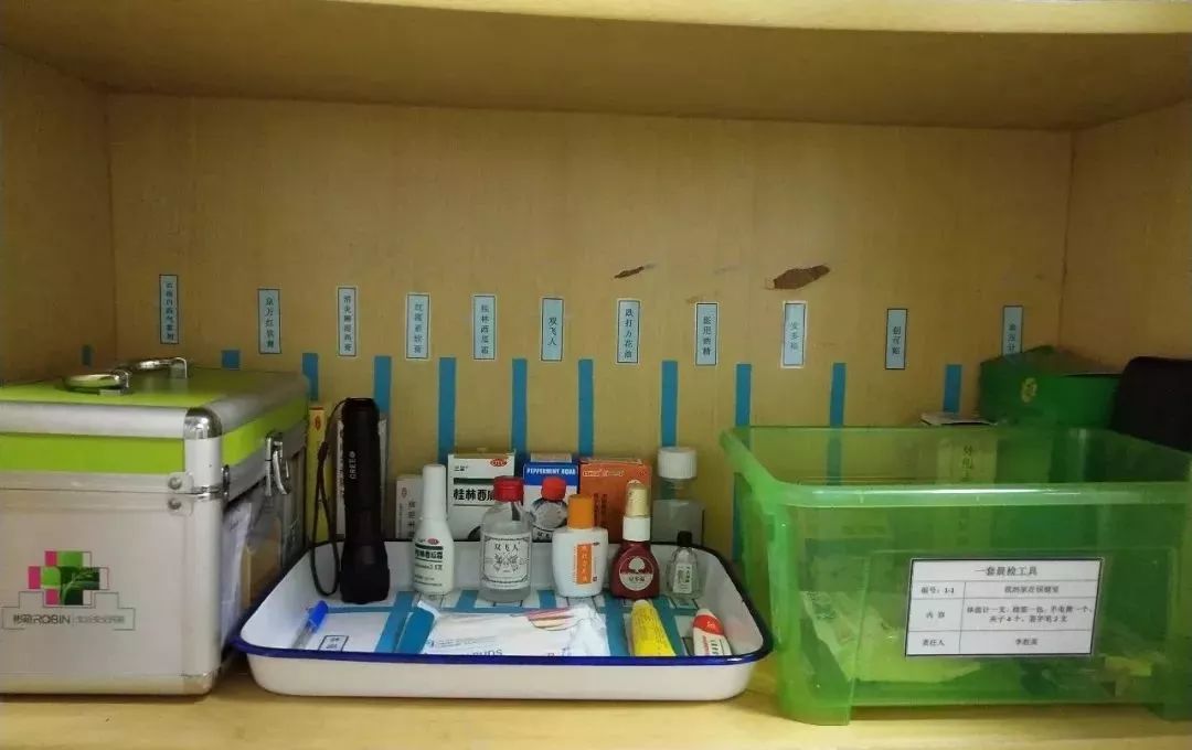 药品柜方便取放各类药品节约资源,保证幼儿用品用药的充足与安全厨房2