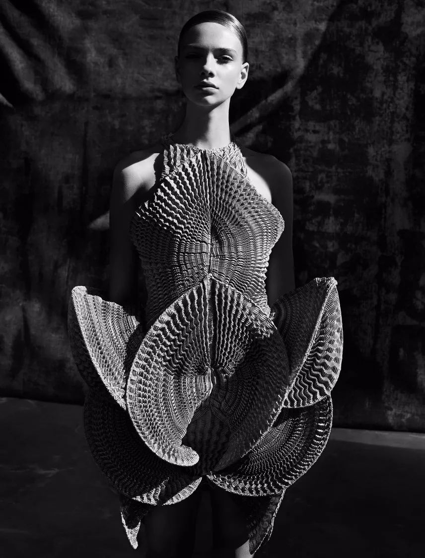 iris van herpen3D打印图片