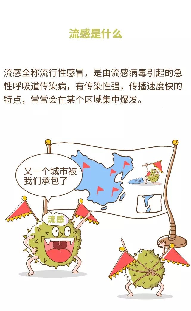 全国流感爆发,请把这组图转给你爱的人