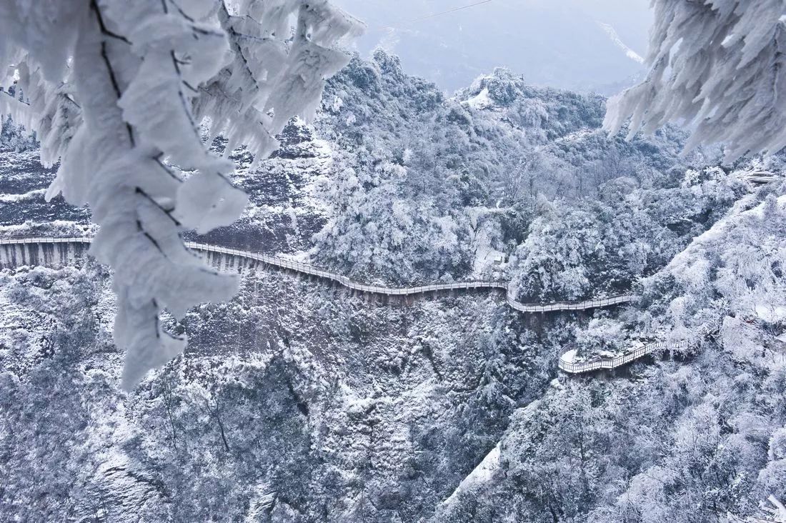 下雪了才知道湖南的冬天有多美!长沙,我等你!