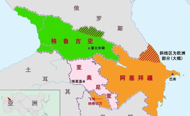 三国宣布独立,从而阿塞拜疆和格鲁吉亚成为新的地跨两大洲的国家