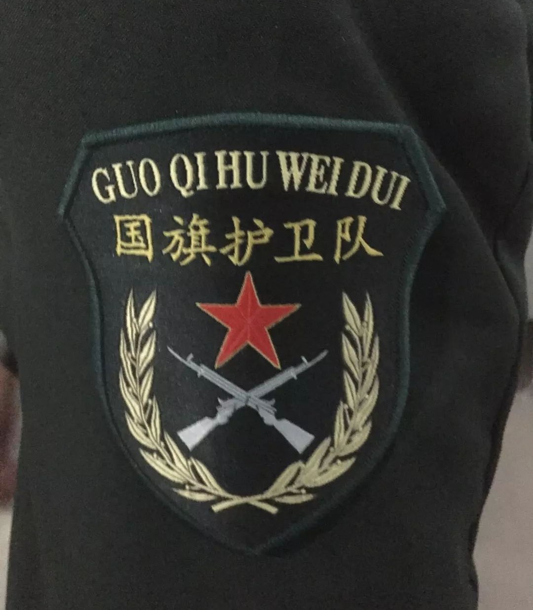 学校国旗护卫队肩章图片