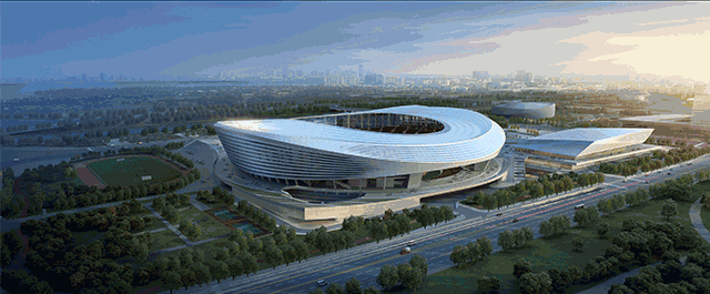 郑州奥林匹克体育中心项目为2019年在郑州市举行的第十一届全国少数